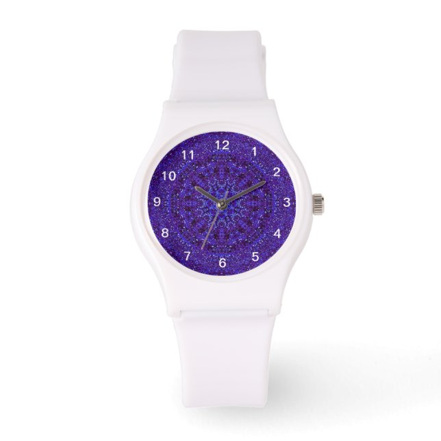 Montre Métallique pourpre (Recto)