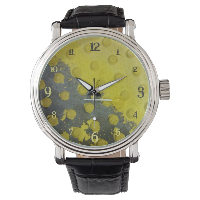Montre Métro de Lollipop jaune abandonné (devant)