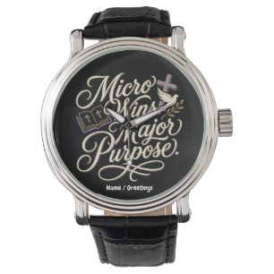 Montre Micro Wins Major Purpose Inspiration de la Foi