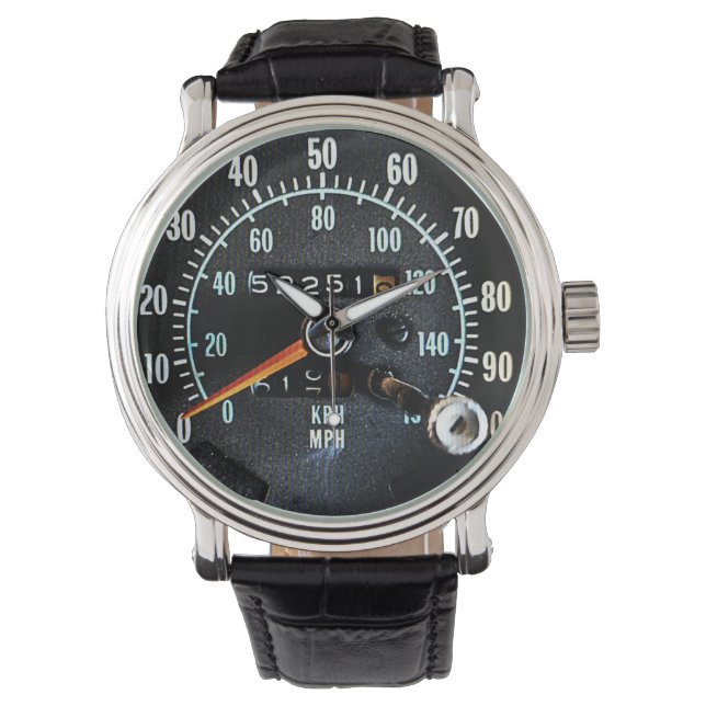 Montre Mid 1970s Classic Car Speedometer (devant)
