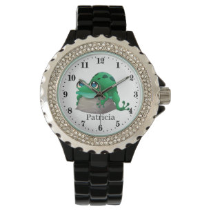Montre mignon amant grenouille ajouter nom