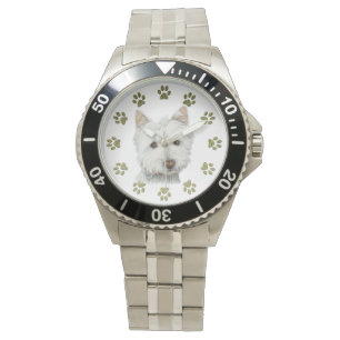 Montre mignonne d'art de chien de Westie