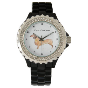 Montre Mignonne Weiner Dachshund Chien Chien Chiot Animal