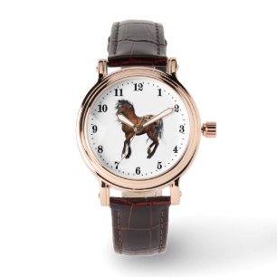 Montre mignonnes dames amateurs de cheval
