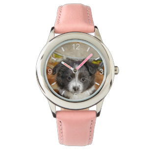 Montre Mini Chien Chien Chien Mignonne Aussie Chien Bi-Co