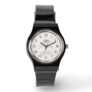 Montre Minimalist Motivational Wrist Watch