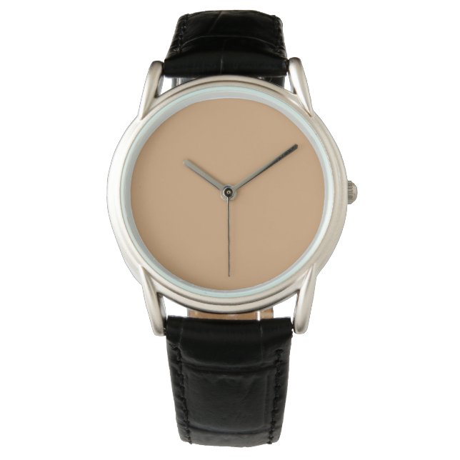 Montre Minimaliste Personnalisée - Élégante et élé (devant)