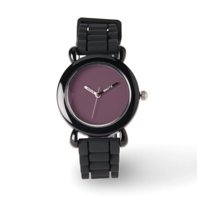 Montre minimaliste Plum moderne (Recto)