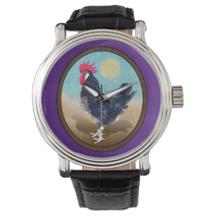 Montre Minorque Rooster Vintage Oval