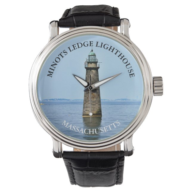 Montre Minots Ledge Lighthouse Massachusetts e-Watch (devant)