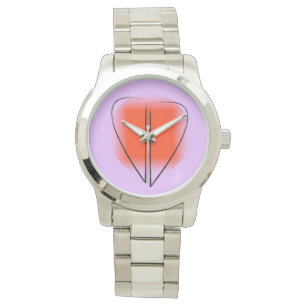 Montre Mod Art Heart Femmes surdimensionnées
