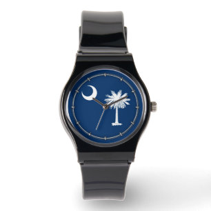 Montre Mode du drapeau de l'État de Caroline du Sud