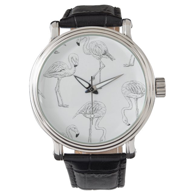 Montre Modèle flamant (devant)