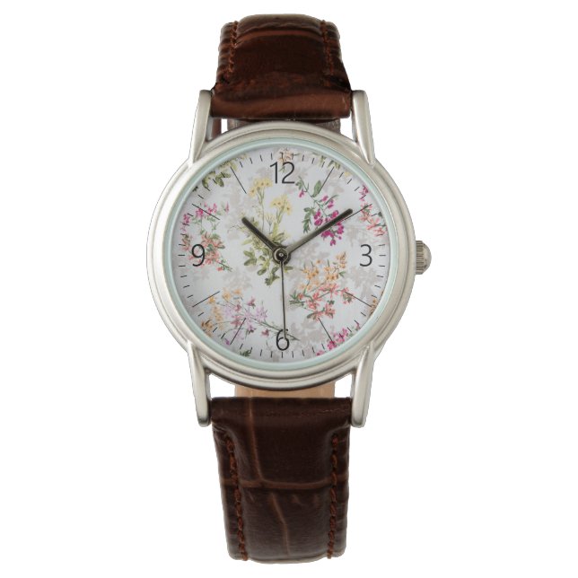 Montre Modèle floral doux (devant)