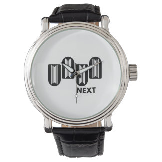 Montre Modern Minimalist Black and White Abstract Geometr