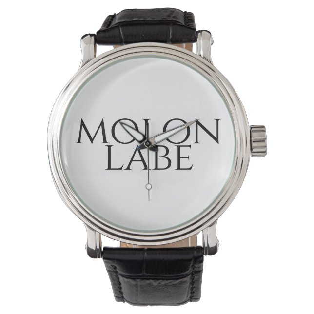 Montre Molon Labe (devant)