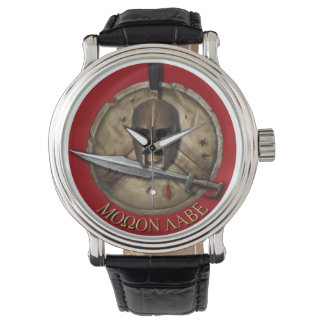 Montre Molon Labe Spartan Helm, Shield and Sword