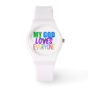 Montre Mon Dieu aime tout le monde