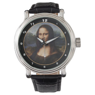 Montre Mona Lisa & Leonardo da Vinci /Italie vintage