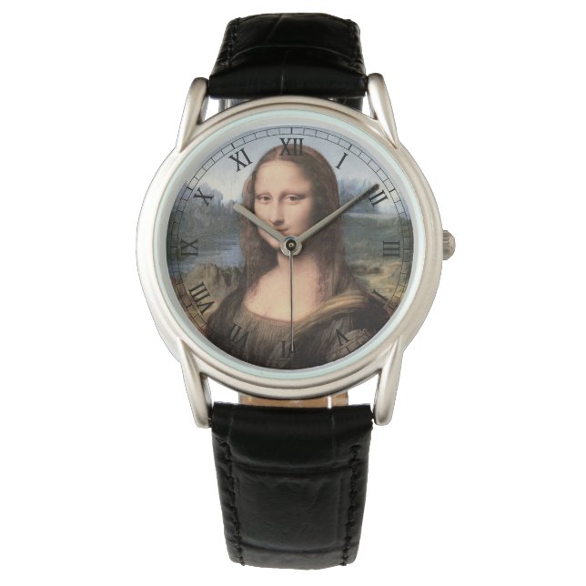 Montre Mona Lisa Peinture Portrait (devant)
