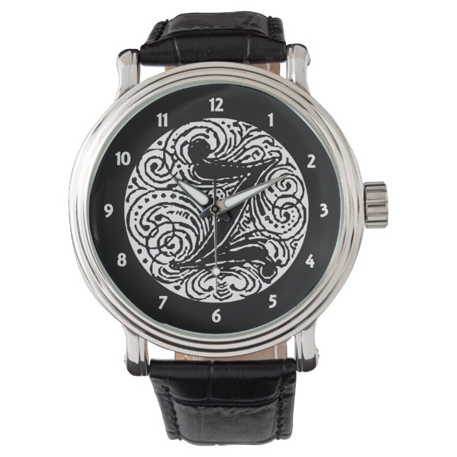 Montre Monarchie "Z" Texte fantaisiste (devant)