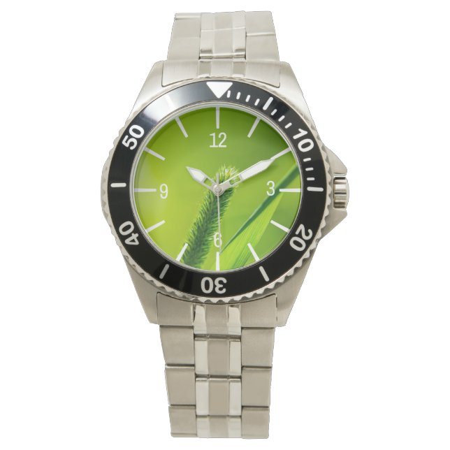 Montre Monde vert (devant)