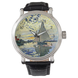 Montre Monet - Voilier au Petit Gennevilliers
