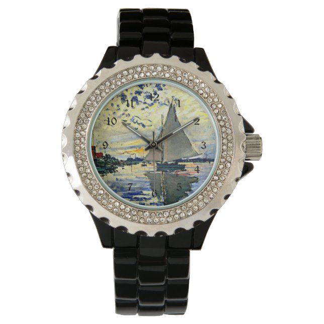 Montre Monet - Voilier au Petit Gennevilliers Watch (devant)