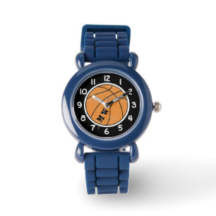 Montre Monogramme de basket-ball pour enfants