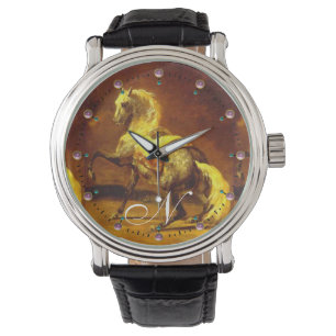 Montre MONogramme DE CHEVAL GRAY REMPLI