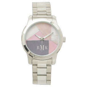Montre Monogramme   Épouse blanche