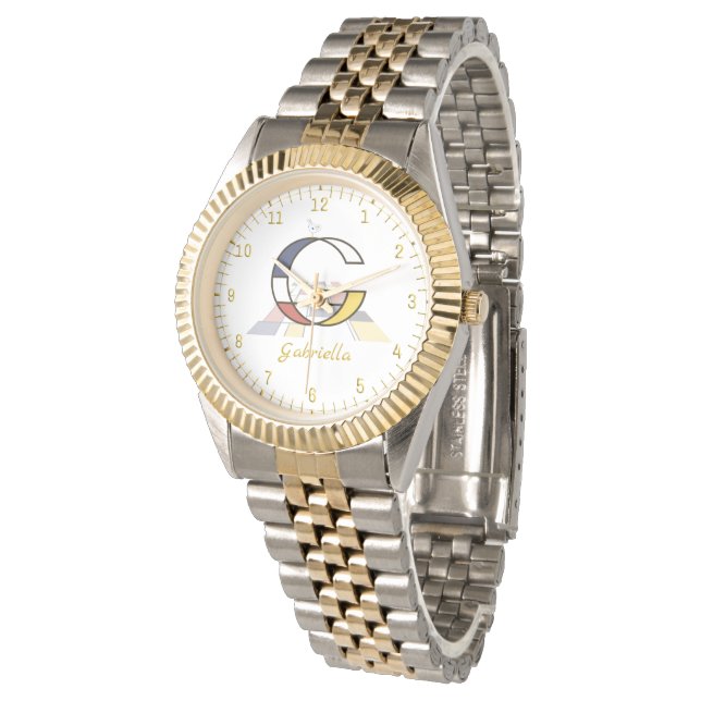 Montre Monogramme "G" - Gabriella (Incliné)