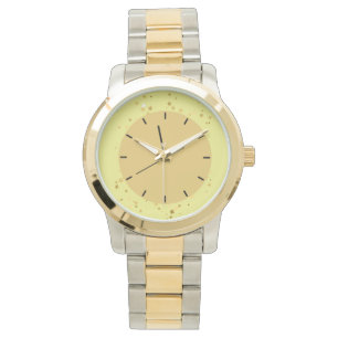 Montre Monogramme moderne homme's Silver & Gold