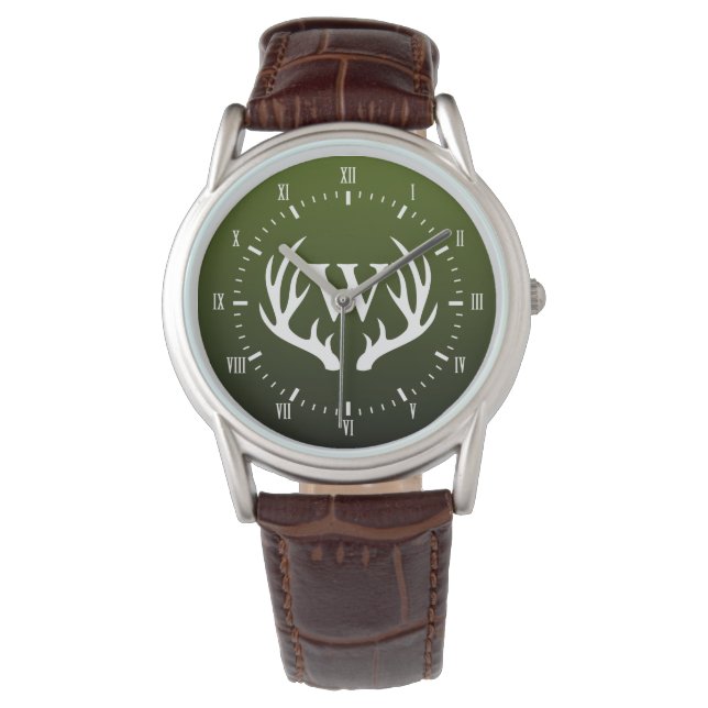 Montre Monogramme Monogramme Green Homs Watch (devant)