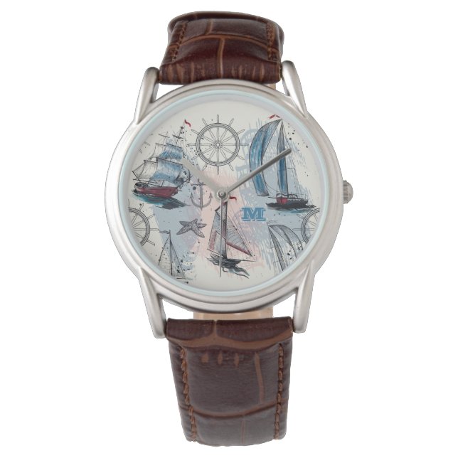 Montre Monogramme. Nautical. Regatta. (devant)