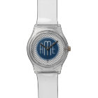 Monogramme personnalisé Motif de la marine et de G