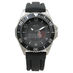 Montre Monogramme personnalisé par chasseur chic de buti
