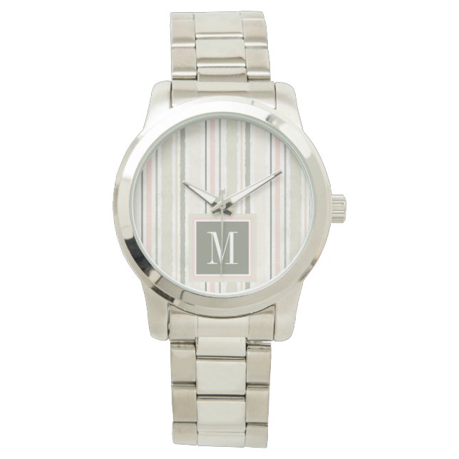 Montre monogramme | The Joy of White Watercolor (devant)