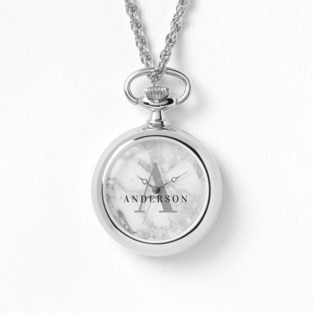 Montre Monographie initiale du marbre (Recto)