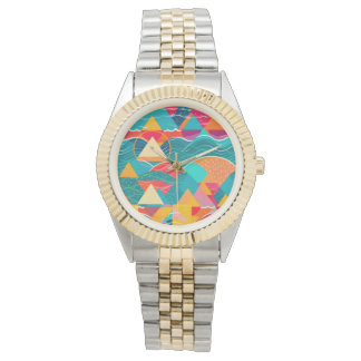 Montre Montagnes et rivière abstraites