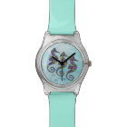 Montre-bracelet d'arc-en-ciel d'hippocampe