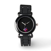 Montre montre Enfants petite conception de poisson