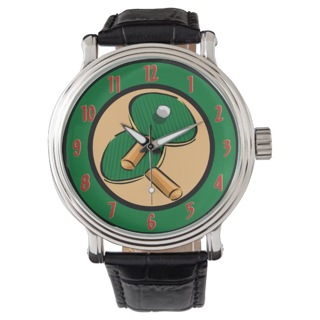Montre Montre-poignet de tennis de table (devant)