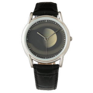 Montre Mosaïque De La Planète Saturne Et Ses Principaux A