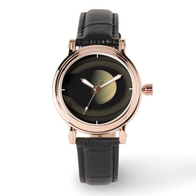 Montre Mosaïque De La Planète Saturne Et Ses Principaux A (Recto)