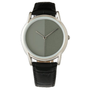 Montre Moss Moderne - Conception Deux Tons Personn