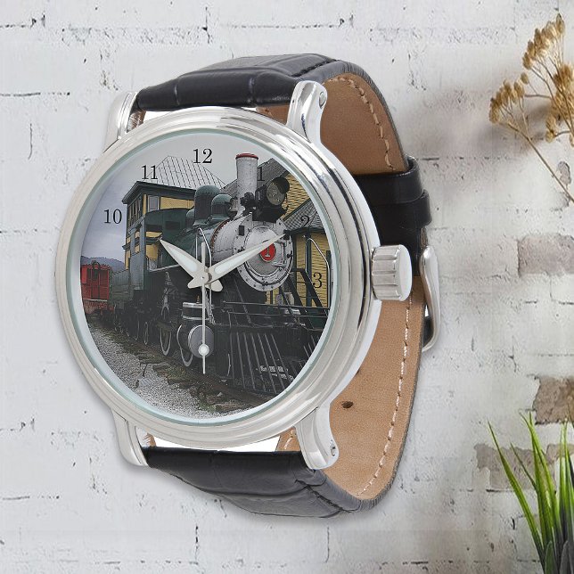 Montre Moteur à vapeur vintage (Créateur téléchargé)