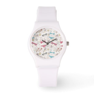 Montre Motif Abstrait été mignon