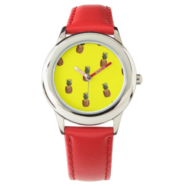 Montre Motif ananas (devant)