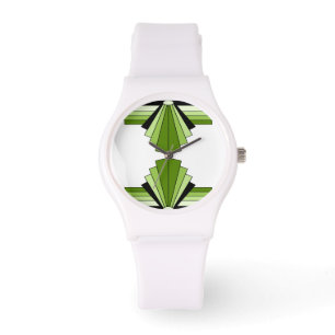 Montre Motif Art déco à Limes